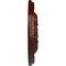 Ekena Millwork Granada Ceiling Medallion (Fits Canopies up to 6 5/8"), 18"OD x 3 1/2"ID x 2 1/2"P, Brushed Mahogany CM18GABMF - alternate 3